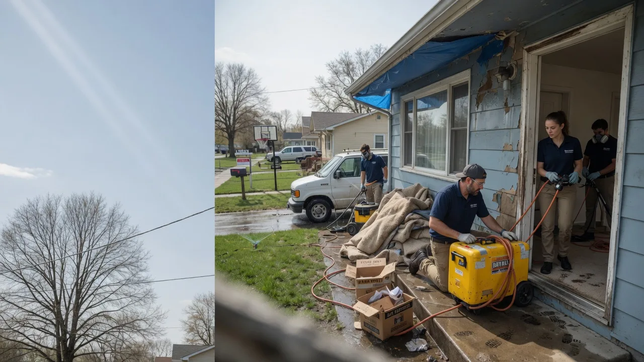 Basement Flood Cleanup in Centerville, AR near me